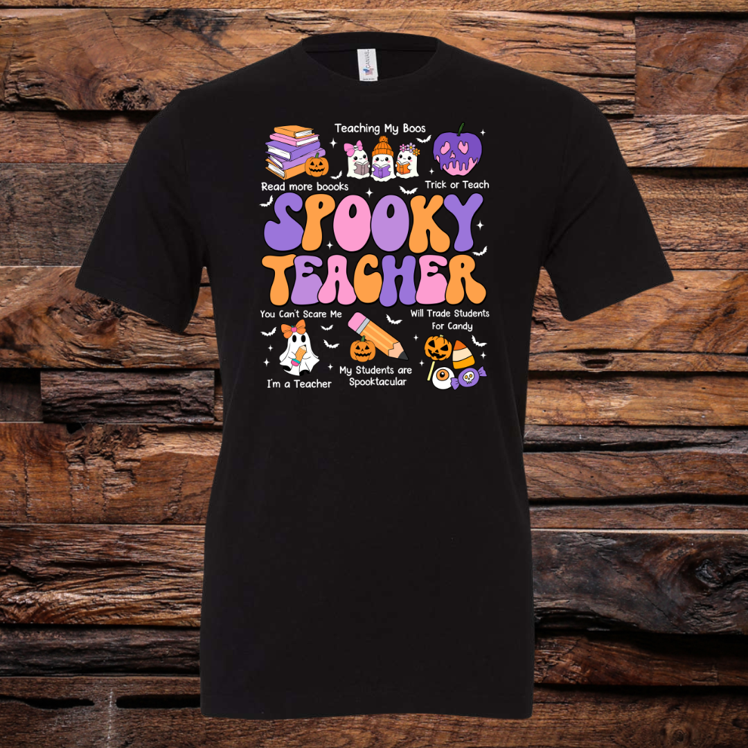 Spooky Teacher Tee
