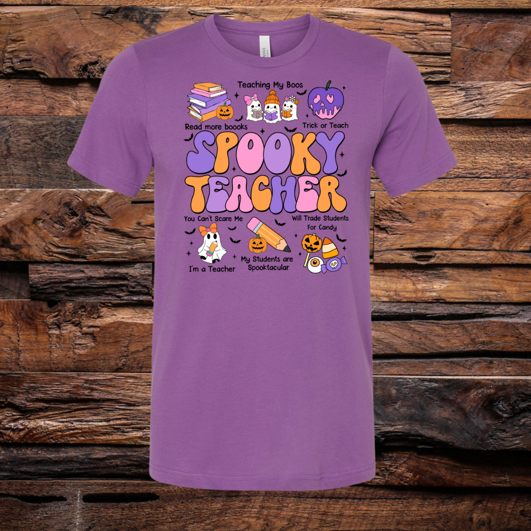 Spooky Teacher Tee