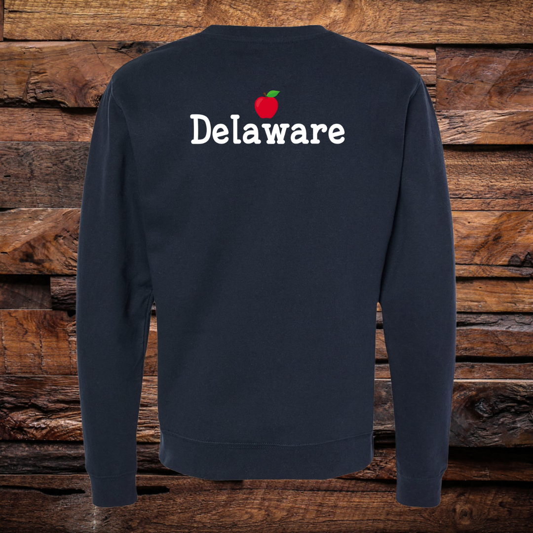 Teach Delaware Crew Sweatshirt
