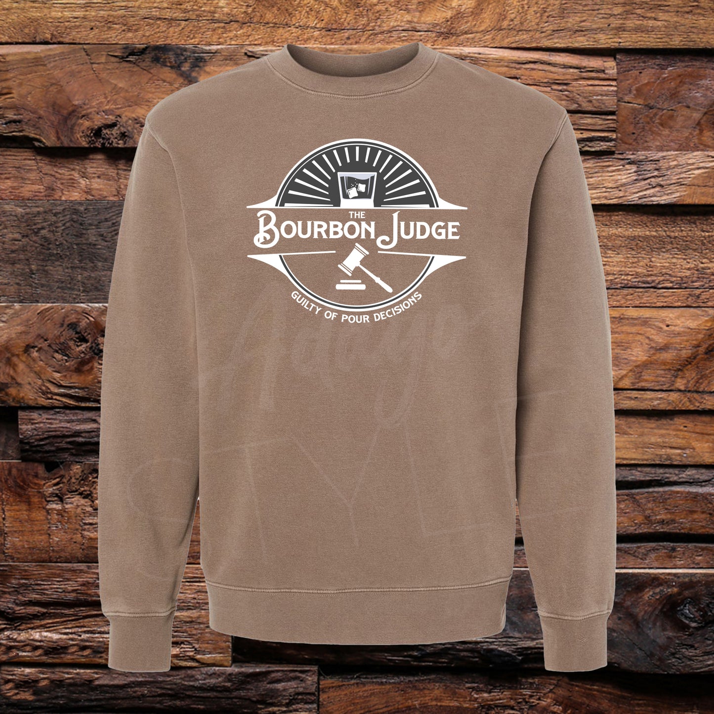 Guilty Of Pour Decisions Crew Pigment