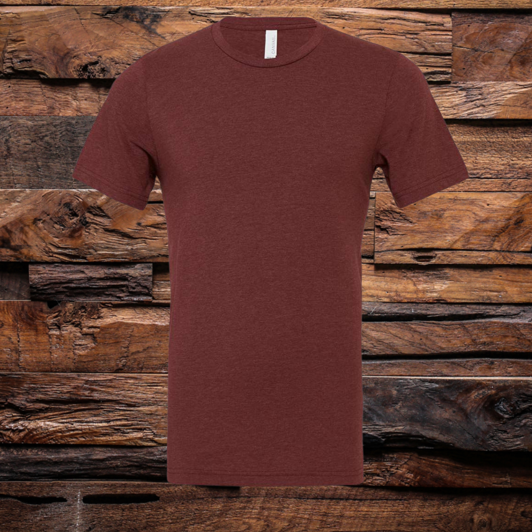 Heather Cardinal Red Tee