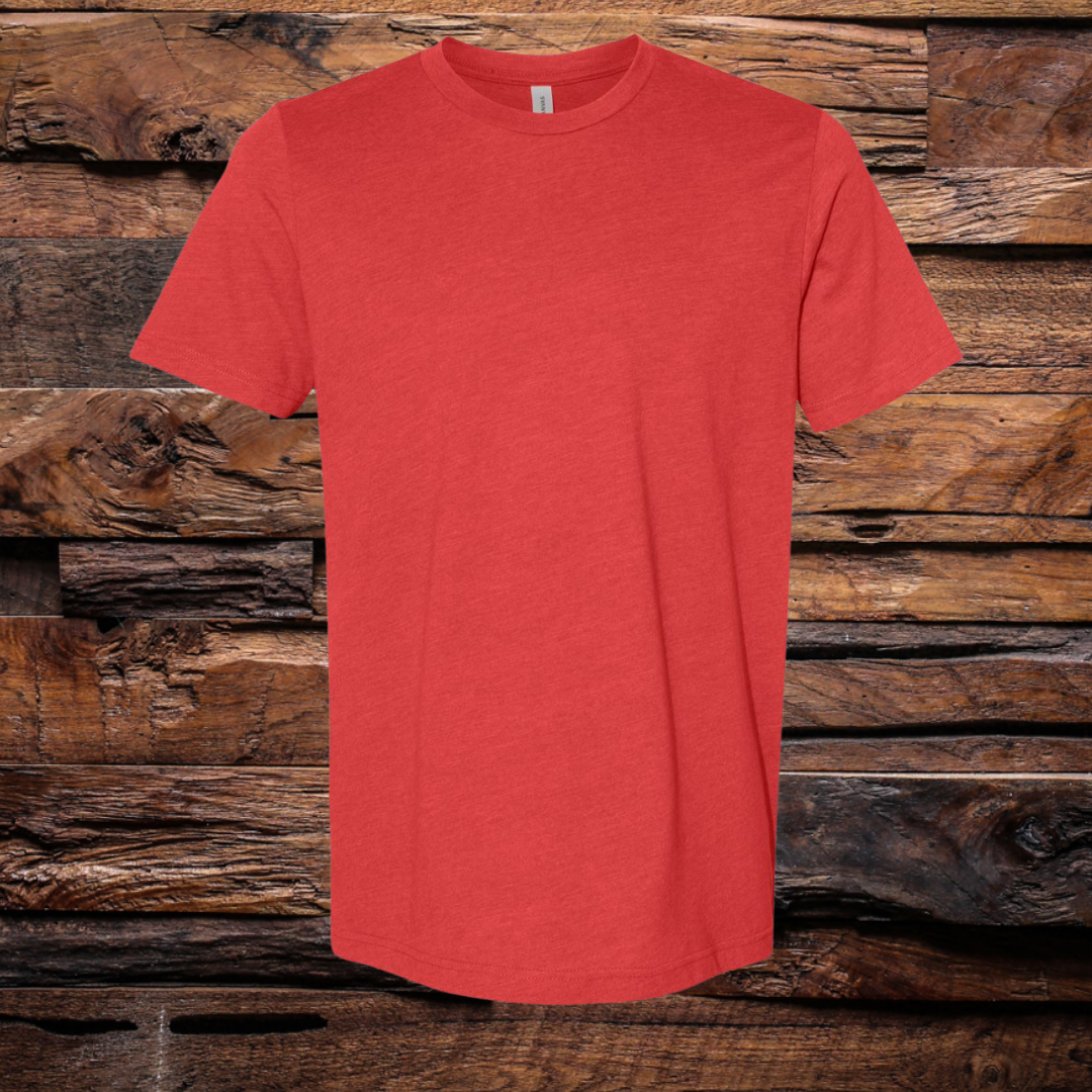Heather Red Tee