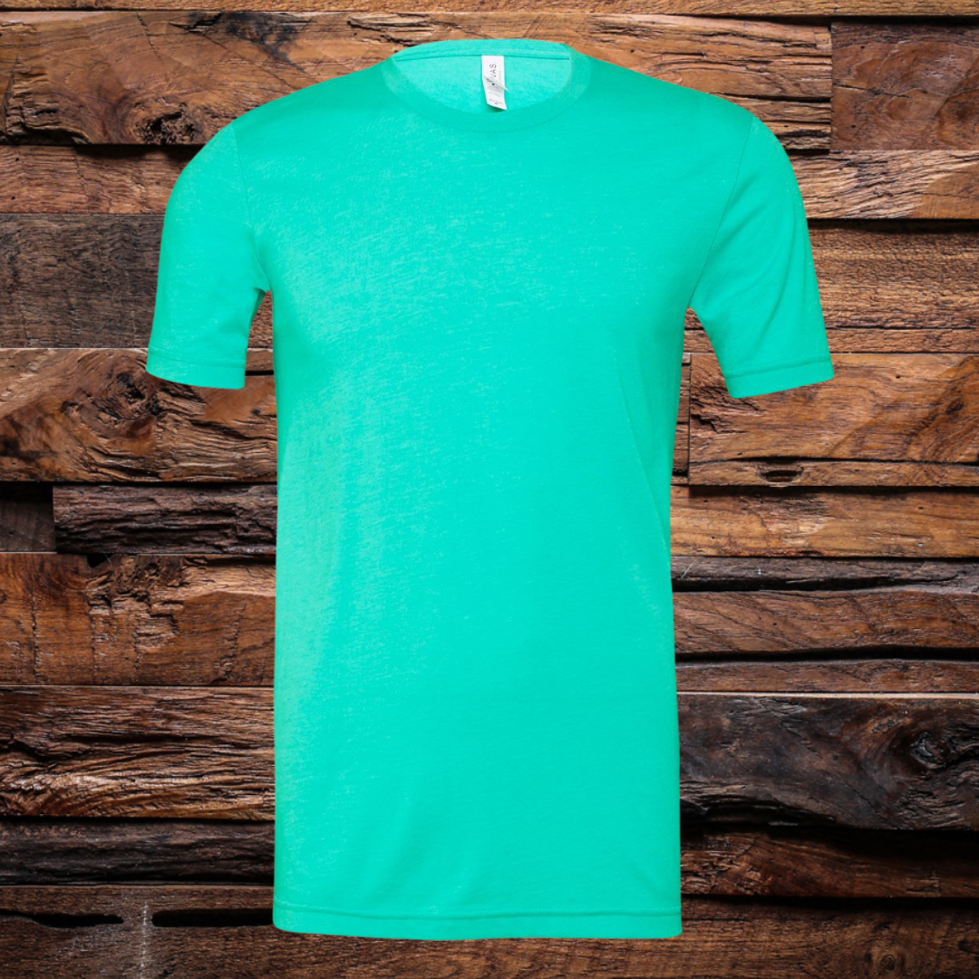Heather Sea Green Tee