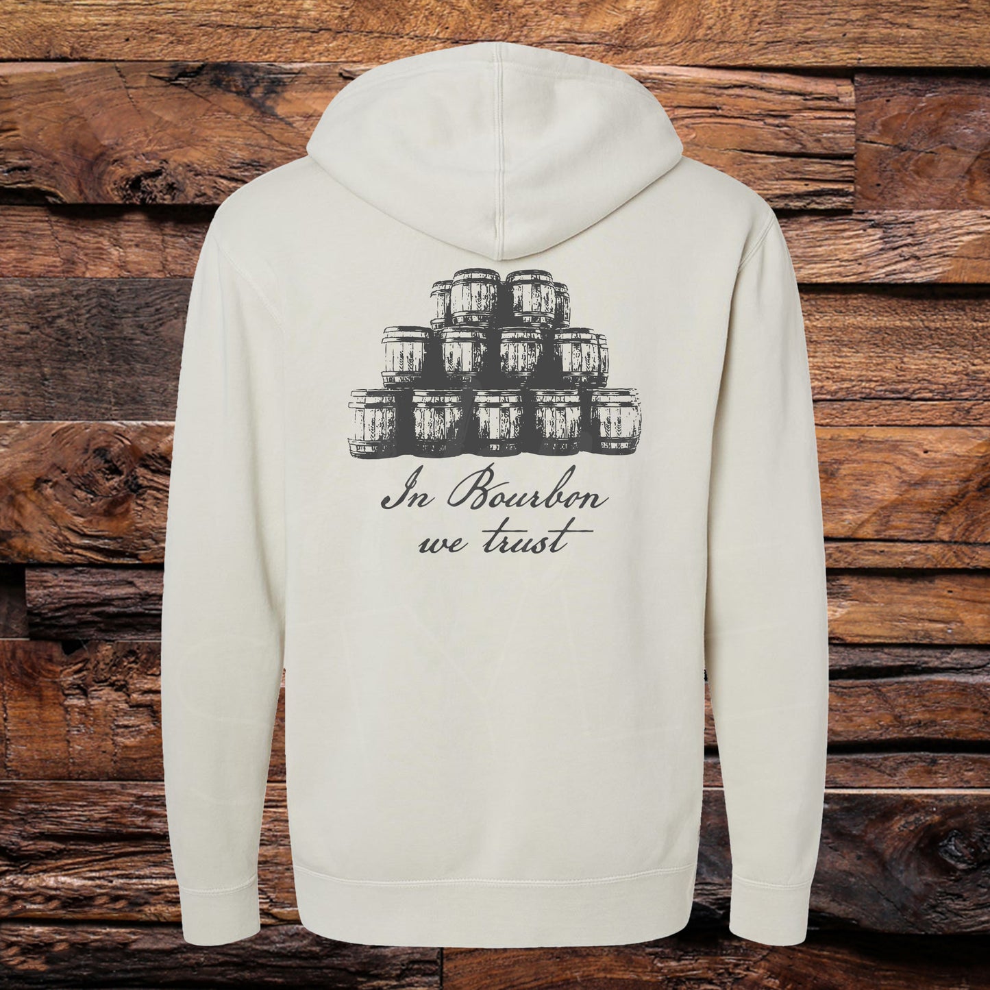 In Bourbon We Trust Hoodie Pigment