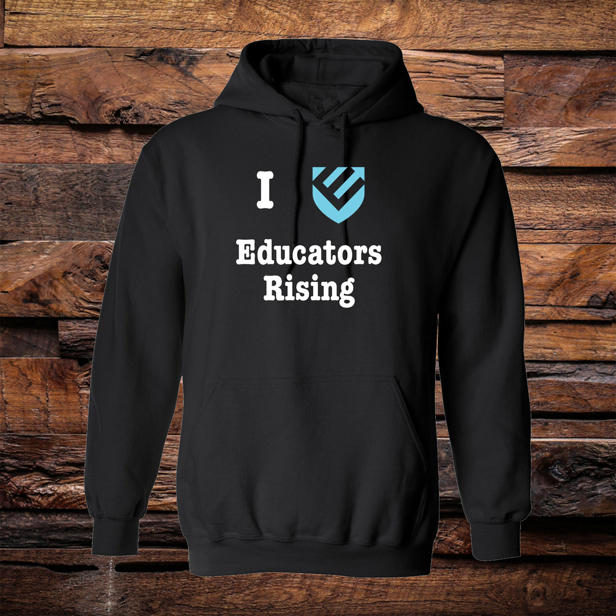 I Love Ed Rising Hoodie