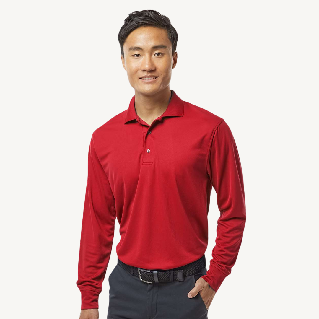 Men's Long Sleeve Polo