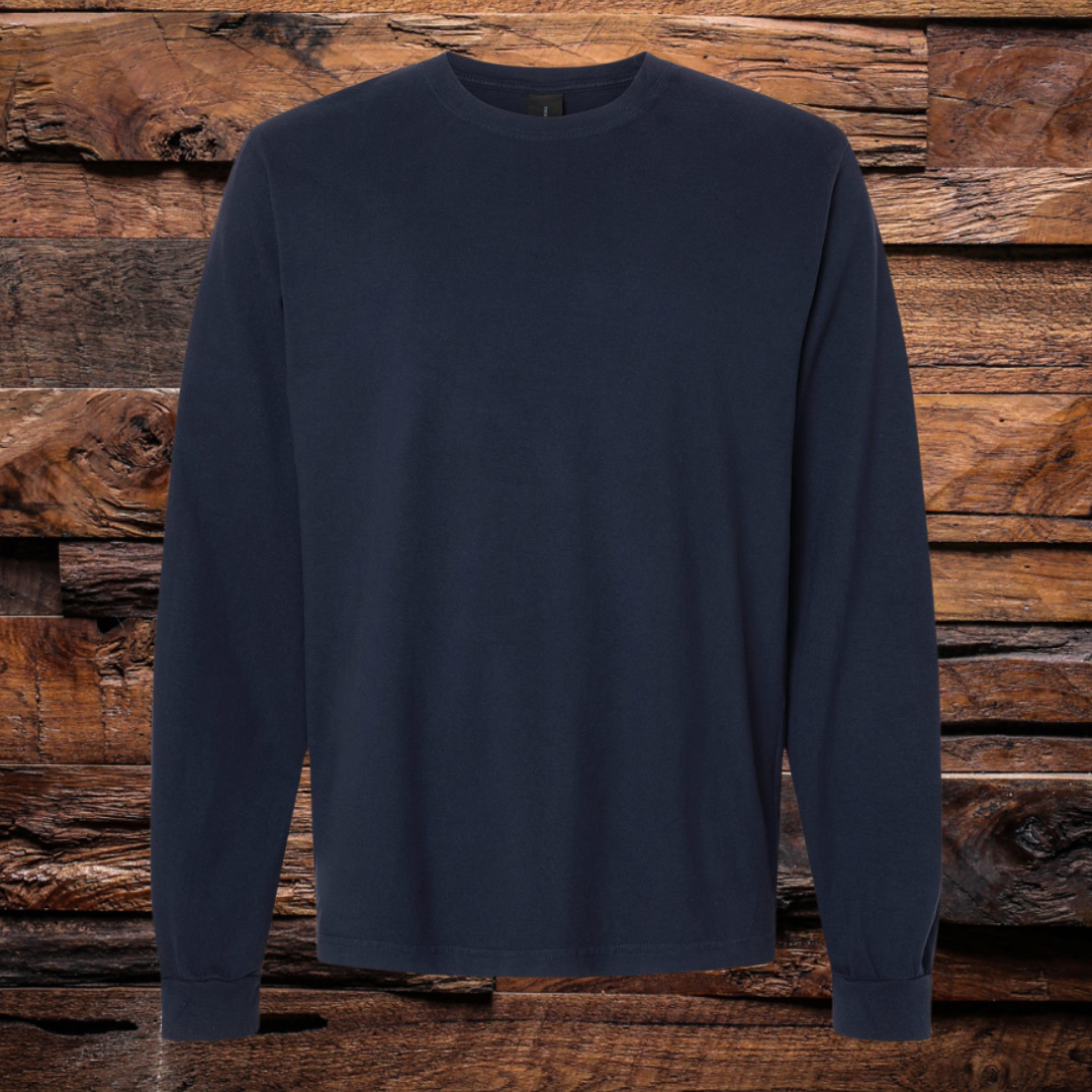 Heavyweight Garment Dyed Long Sleeve Tees