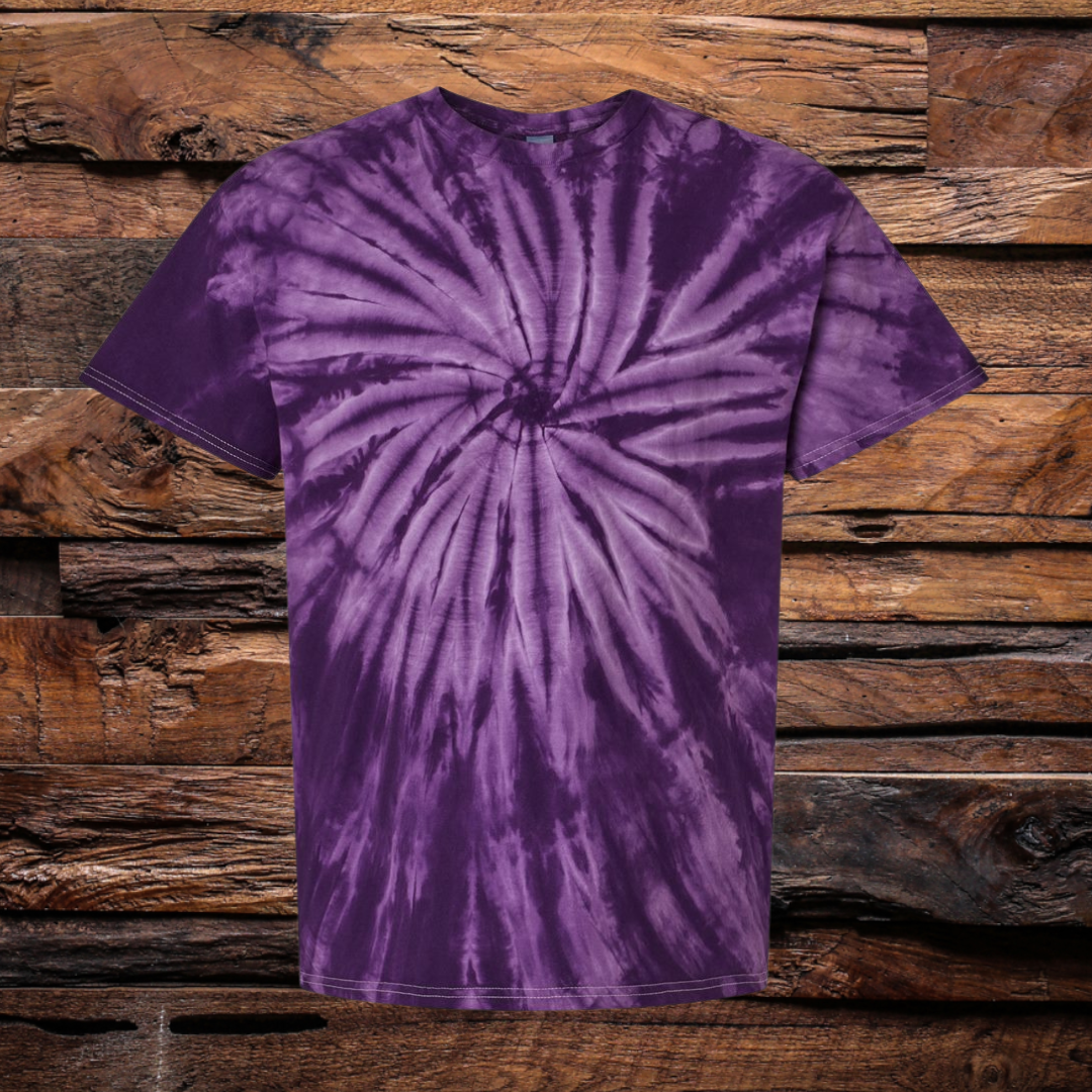 Purple Tie Dye Tee