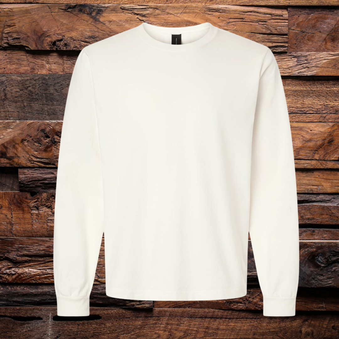 Heavyweight Garment Dyed Long Sleeve Tees