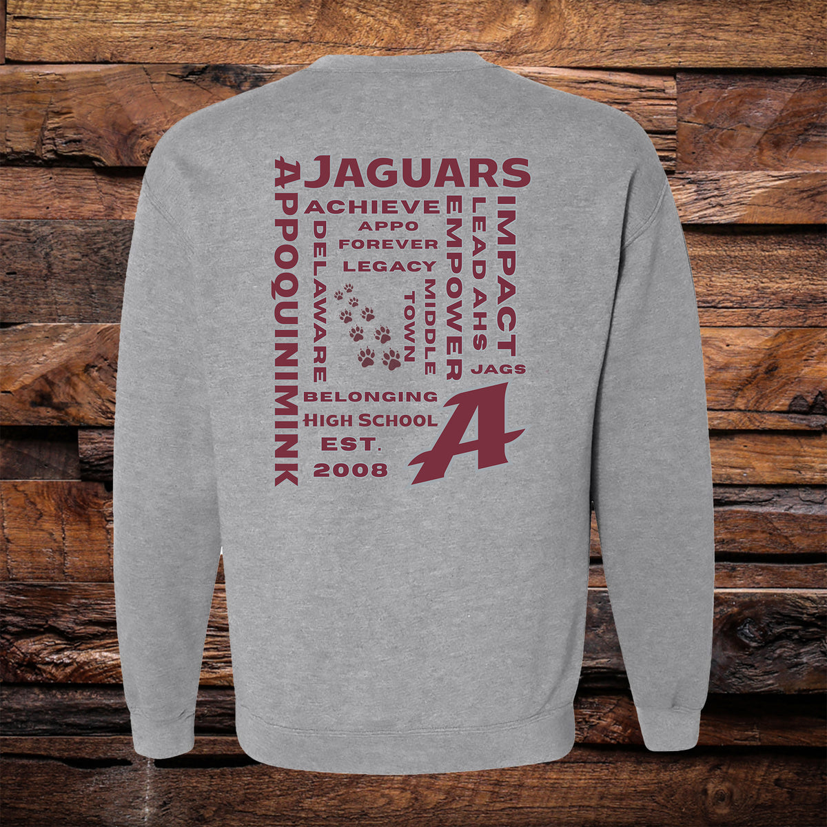 Appo Word Cloud Crewneck Sweatshirt