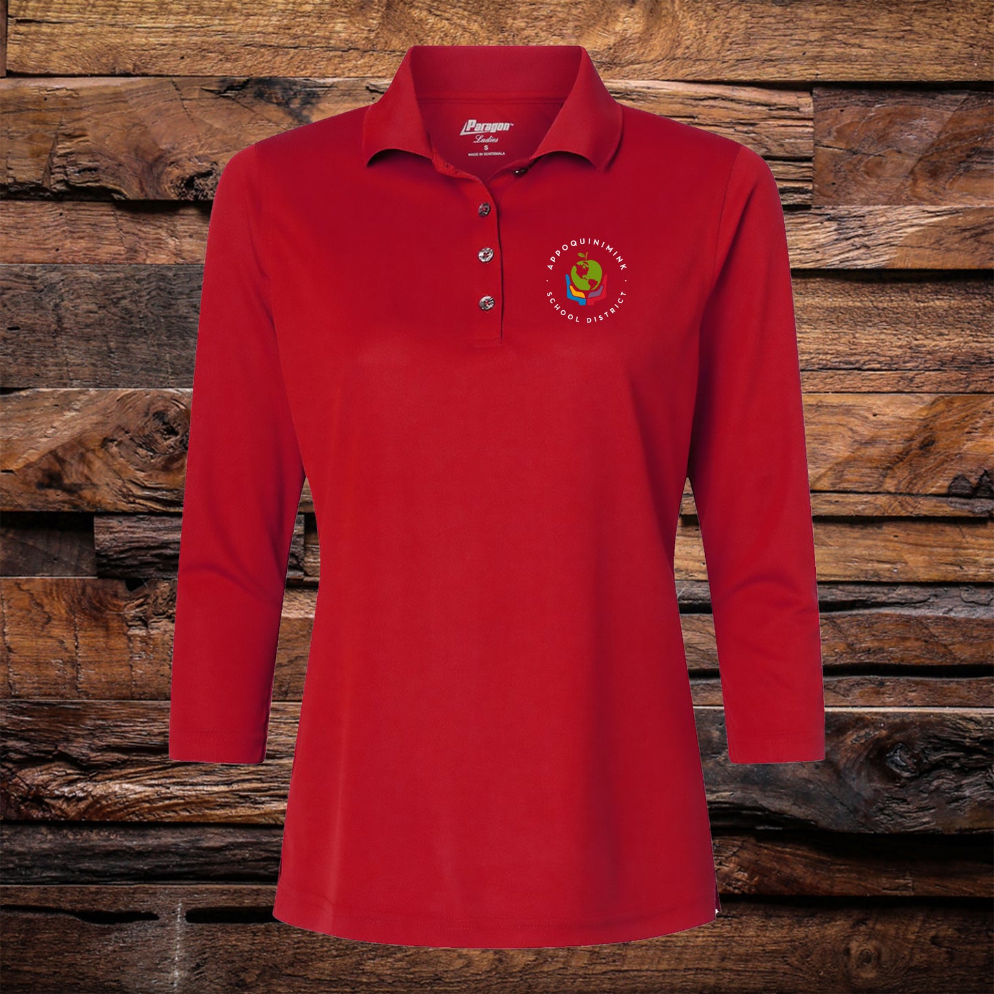 Ladies District 3/4 Sleeve Polo
