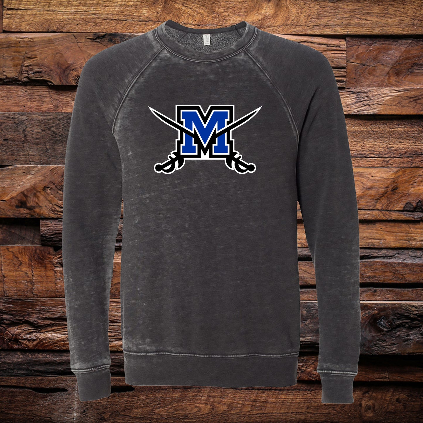 Cavaliers Sponge Fleece Raglan Crew