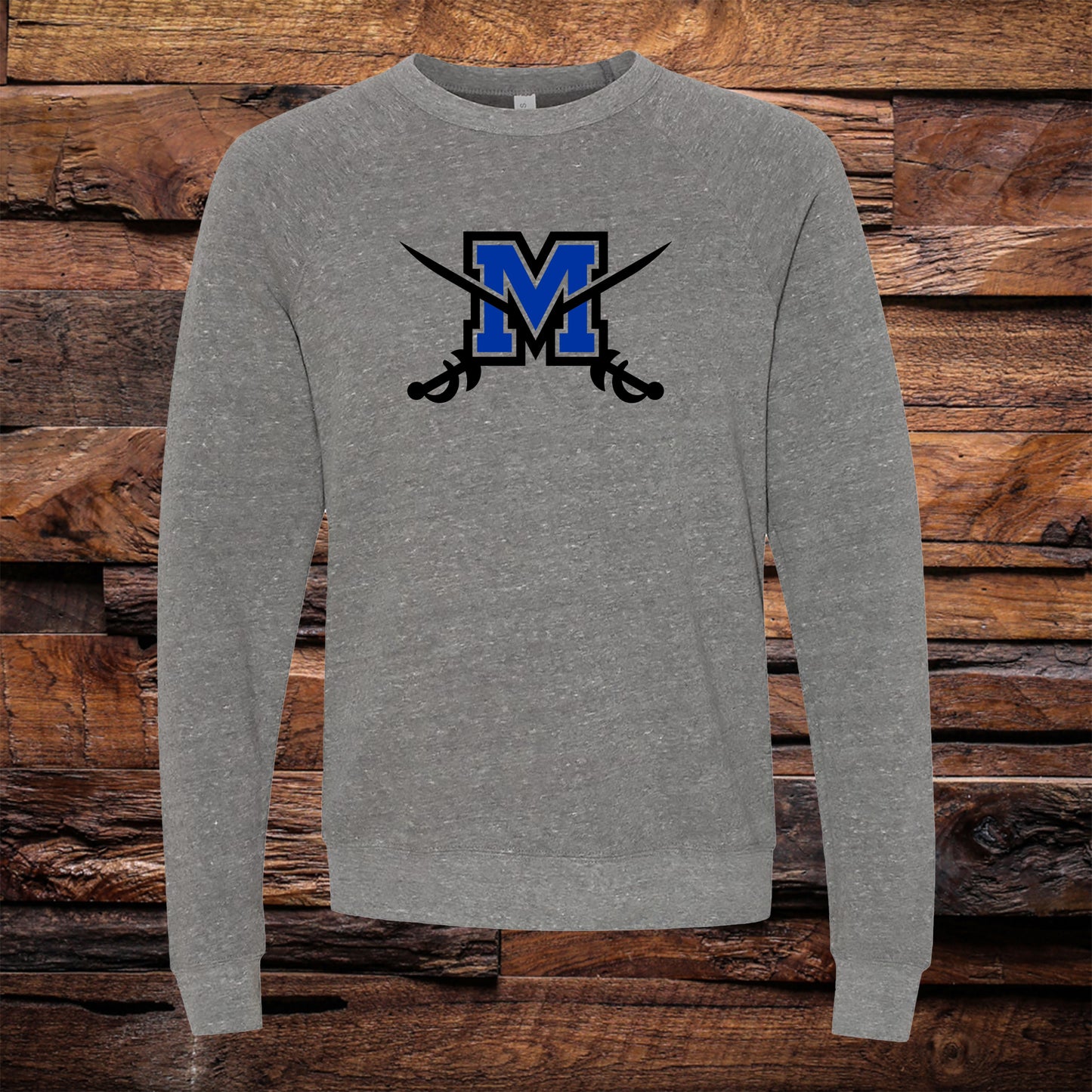 Cavaliers Sponge Fleece Raglan Crew