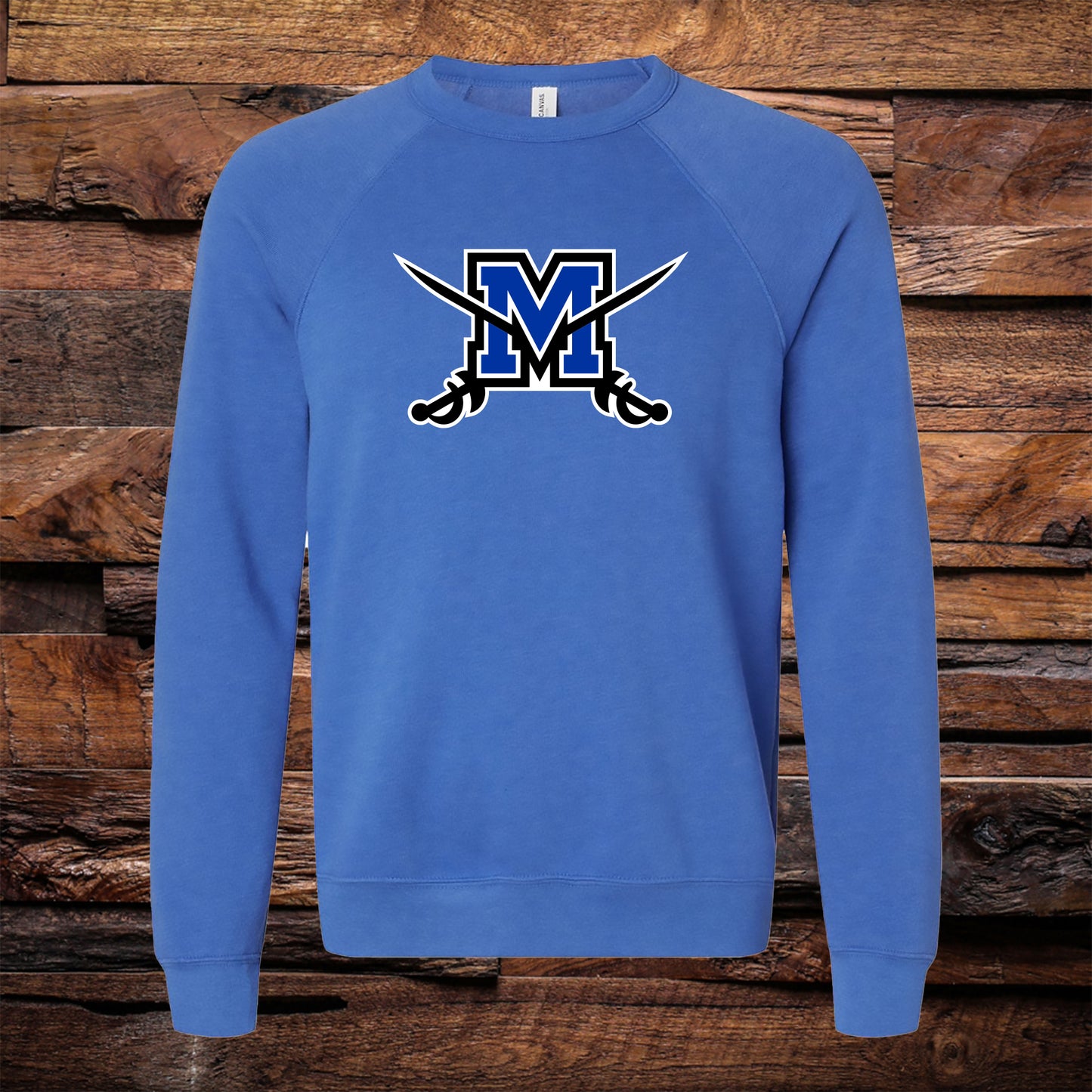 Cavaliers Sponge Fleece Raglan Crew