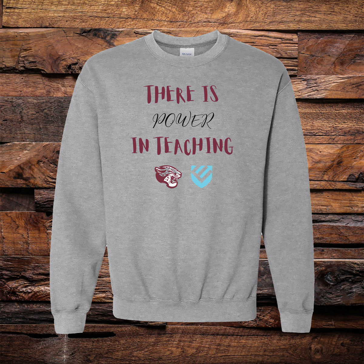 Power in Teaching Crewneck Sweatshirt