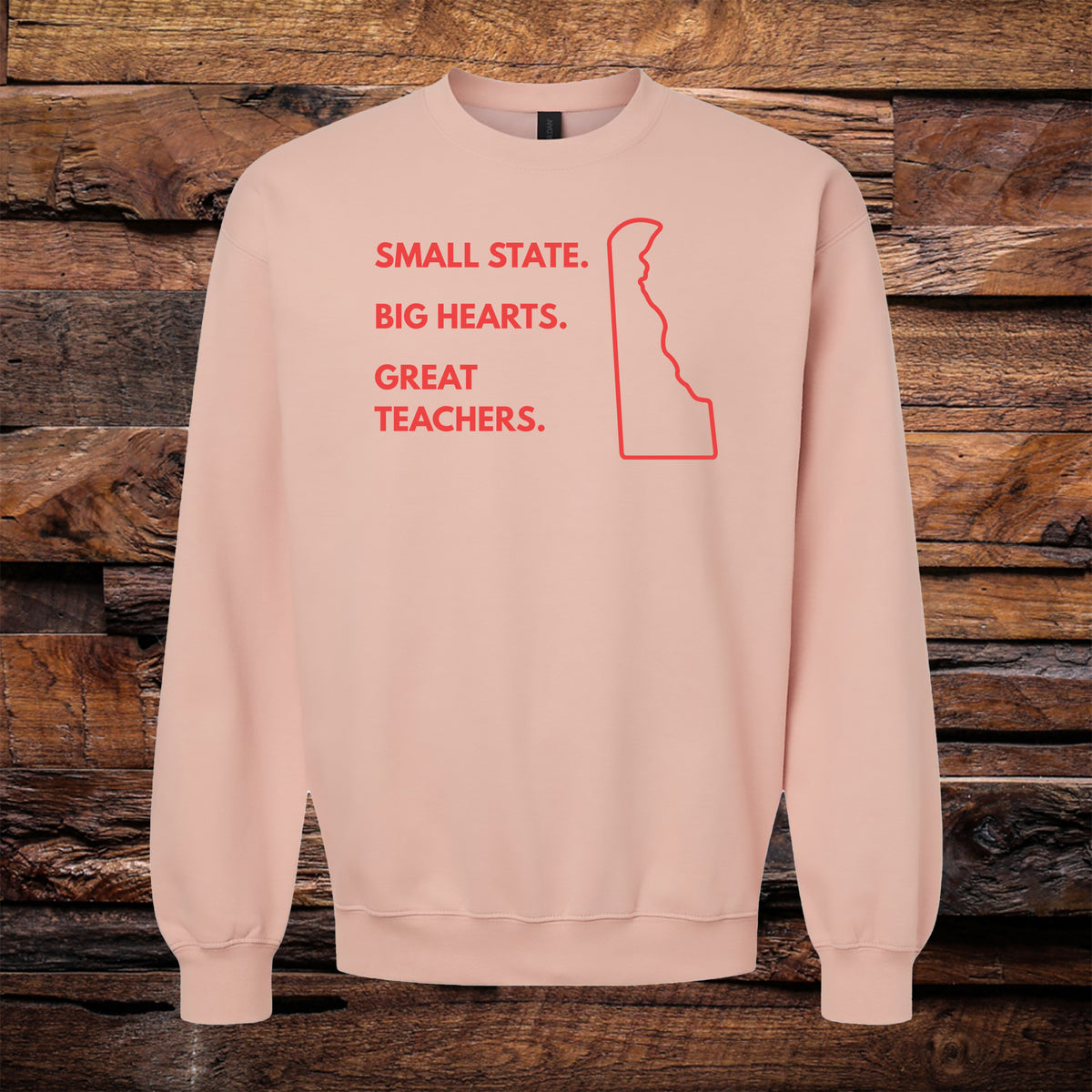Small State Big Hearts Crewneck
