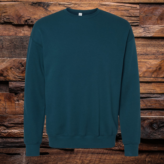 Sponge Fleece Drop Shoulder Crewneck