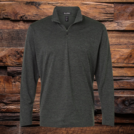 Pro-Lock Performance Melange Quarter Zip