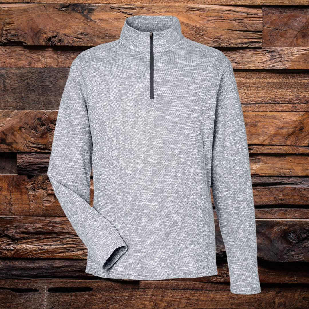 Men's Eclipse Jacquard Quarter Zip Pullover