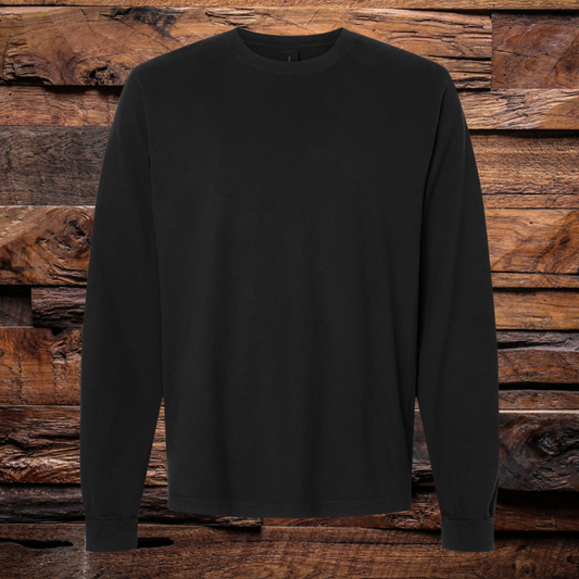 Heavyweight Garment Dyed Long Sleeve Tees
