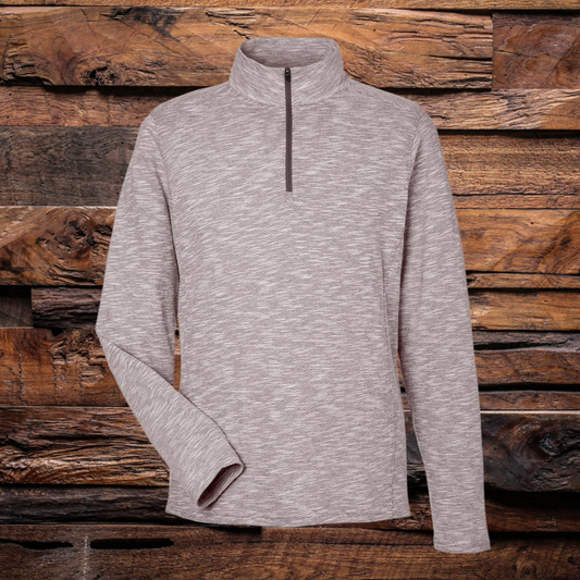 Men's Eclipse Jacquard Quarter Zip Pullover
