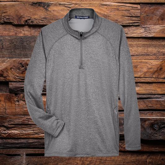 Stretch Tech-Shell Compass Quarter Zip Pullover