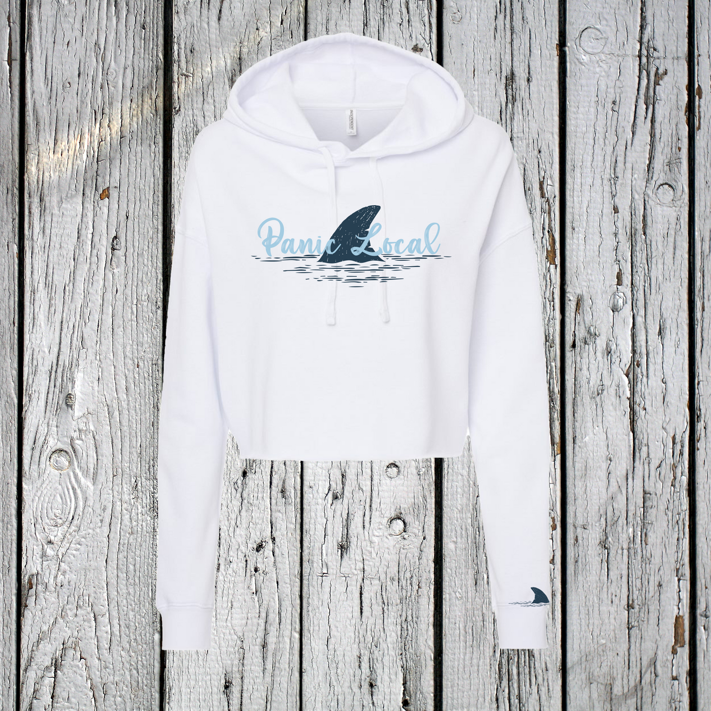 Fin Crop Hoodie