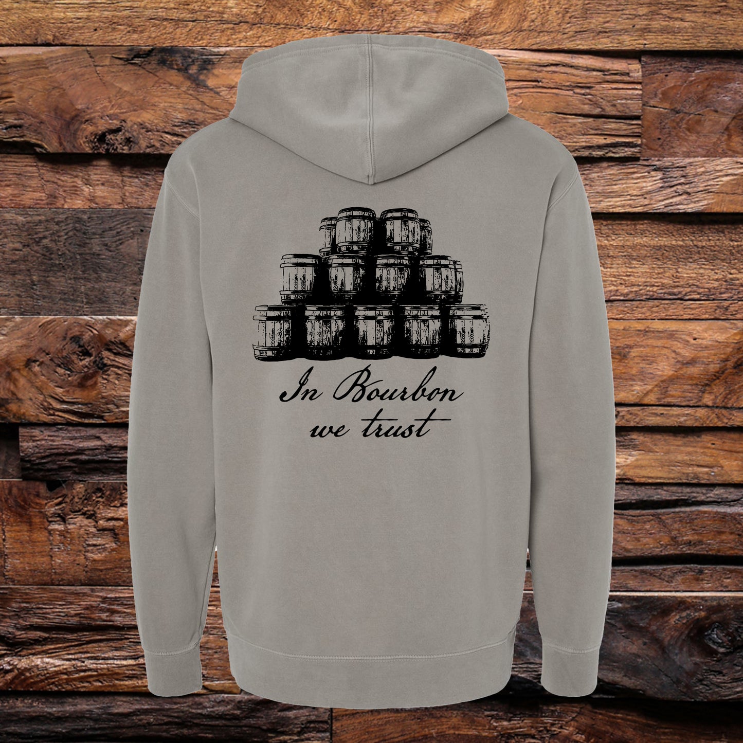 In Bourbon We Trust  Hoodie Pigment