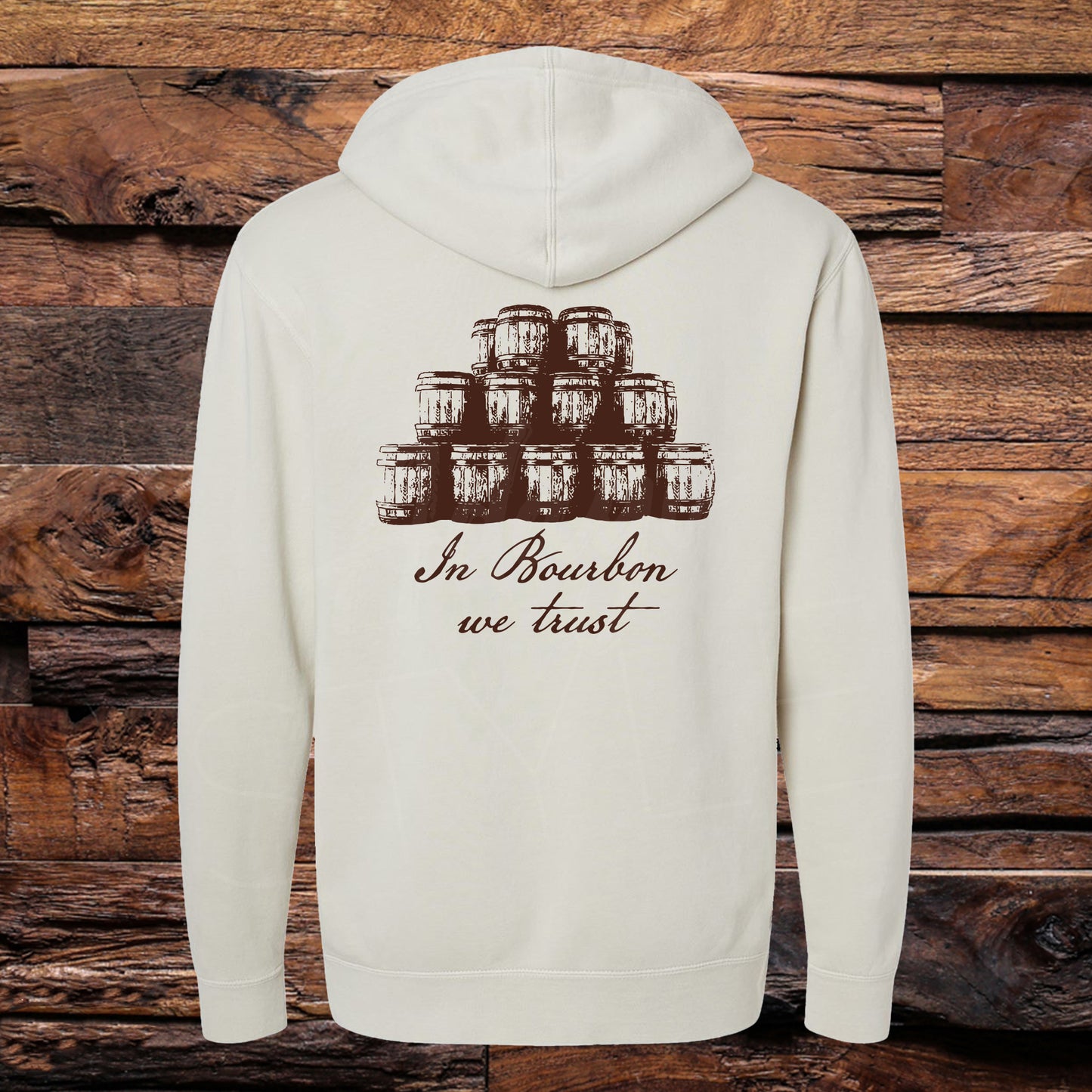 In Bourbon We Trust  Hoodie Pigment