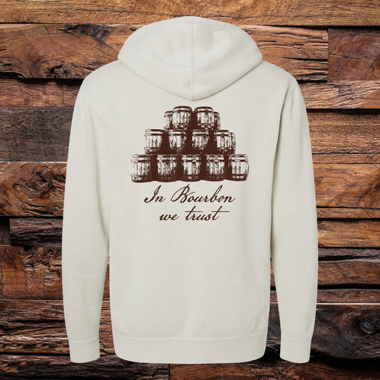 In Bourbon We Trust Hoodie Pigment