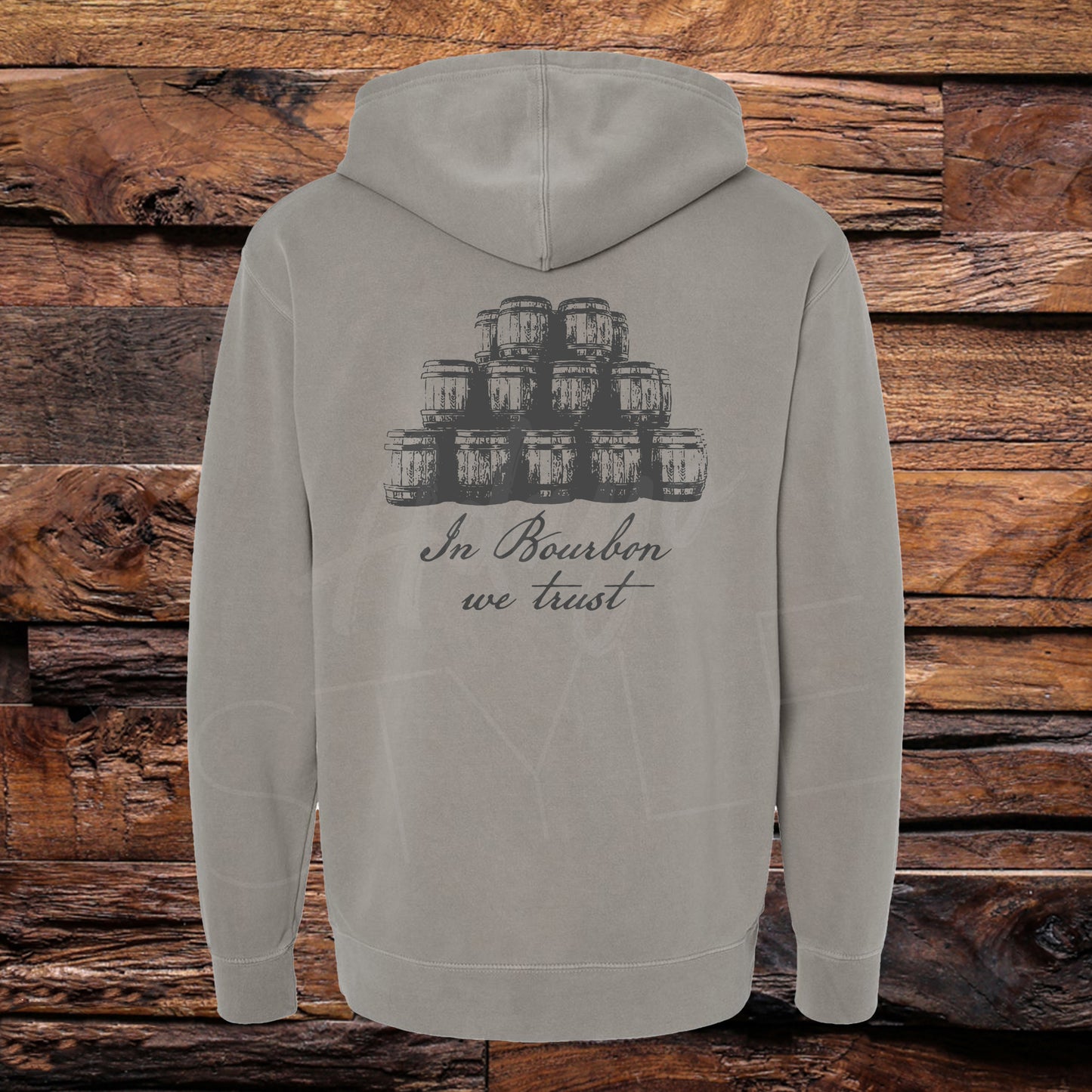 In Bourbon We Trust  Hoodie Pigment