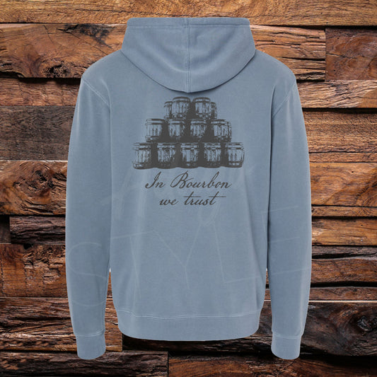 In Bourbon We Trust  Hoodie Pigment