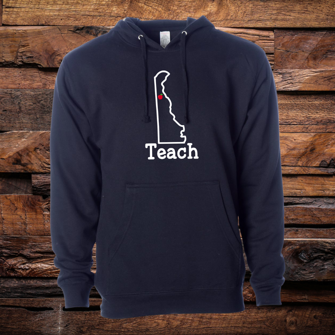 Teach Delaware Hoodie