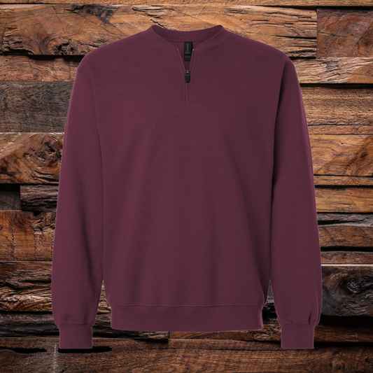 Softstyle Midweight Quarter Zip Sweatshirt
