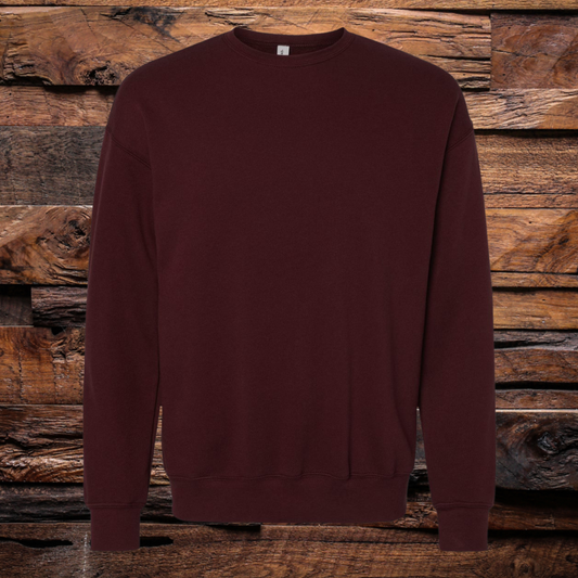 Sponge Fleece Drop Shoulder Crewneck