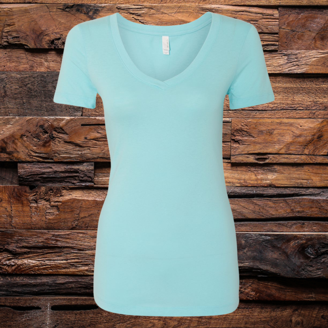 Womens Ideal V-neck Tee Cancun