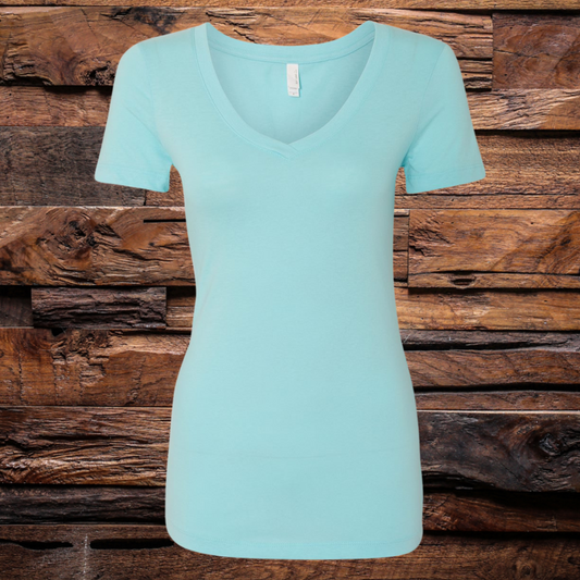 Womens Ideal V-neck Tee Cancun