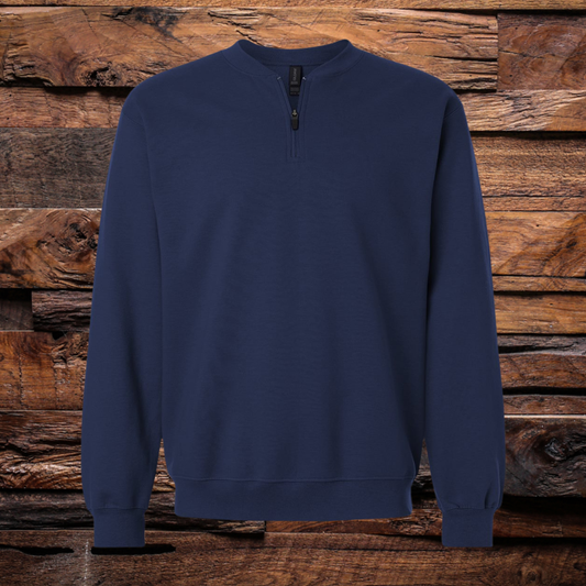 Softstyle Midweight Quarter Zip Sweatshirt