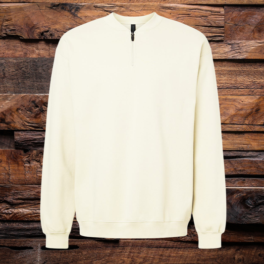 Softstyle Midweight Quarter Zip Sweatshirt