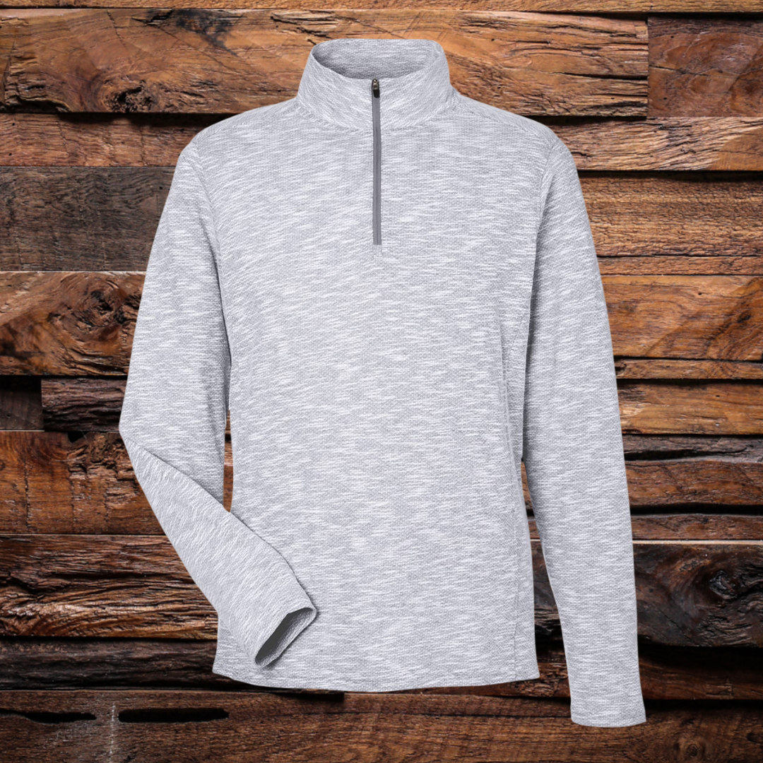 Men's Eclipse Jacquard Quarter Zip Pullover