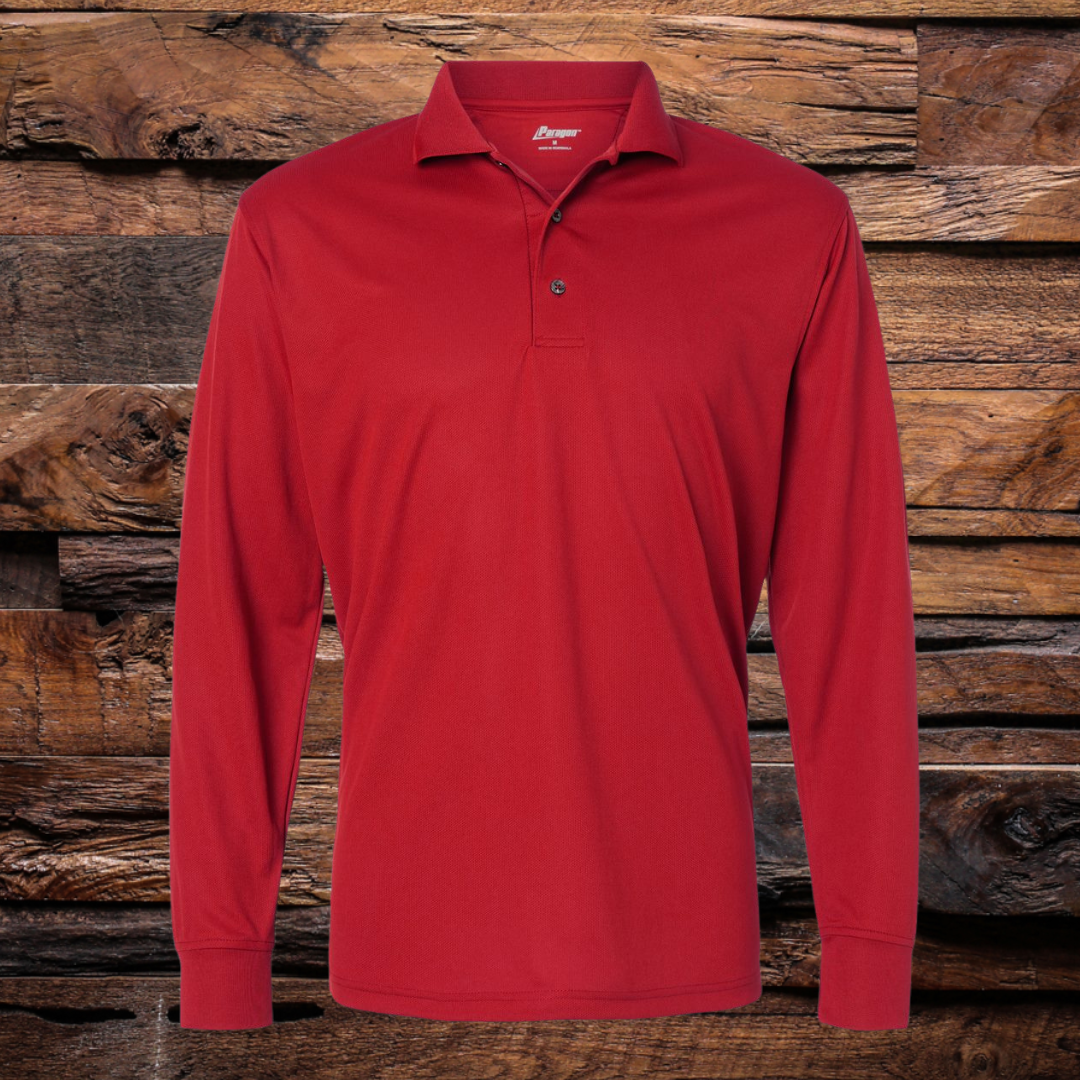 Men's Long Sleeve Polo