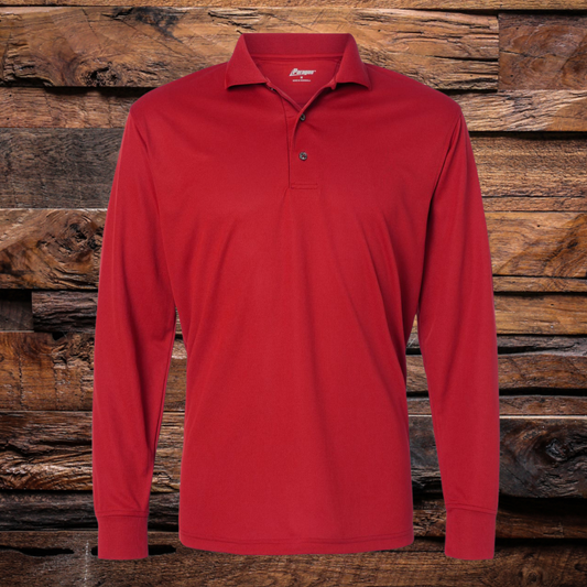 Men's Long Sleeve Polo