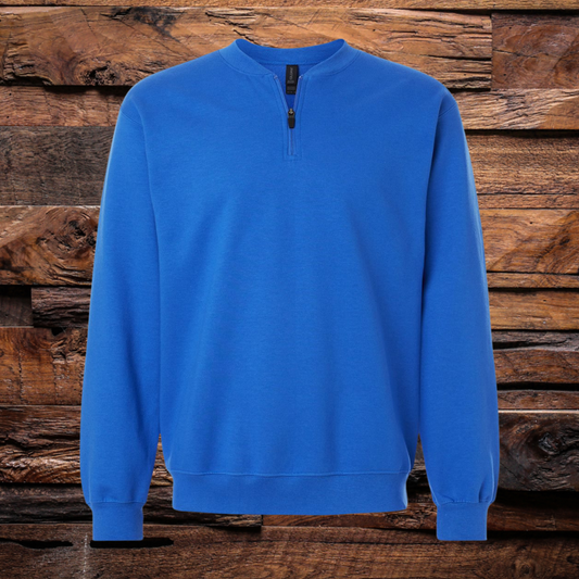 Softstyle Midweight Quarter Zip Sweatshirt