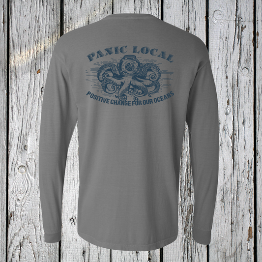 Panic Local Long Sleeve Tee Scuba