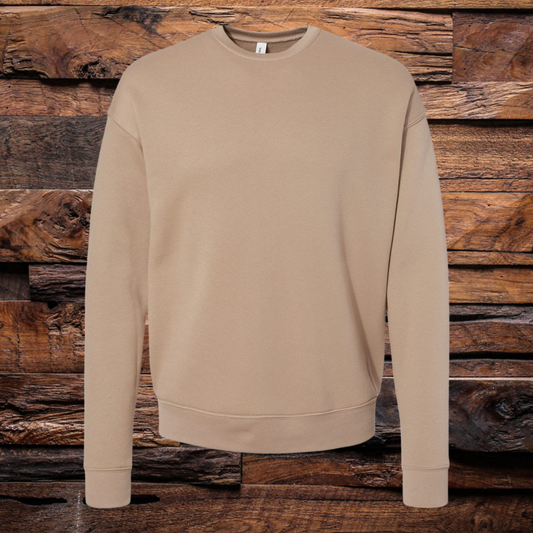 Sponge Fleece Drop Shoulder Crewneck