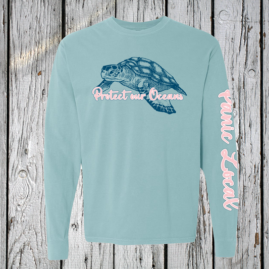 Panic Local Long Sleeve Tee Turtle