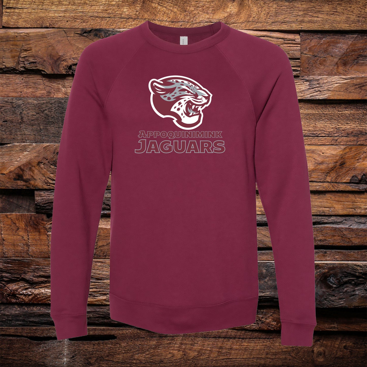 Jaguars Sponge Fleece Raglan Crew