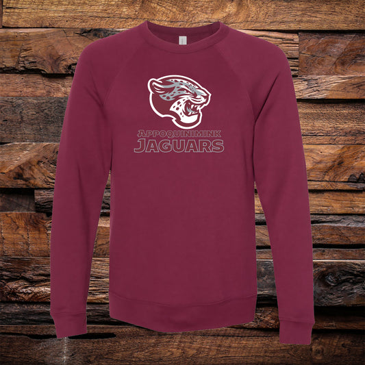Jaguars Sponge Fleece Raglan Crew