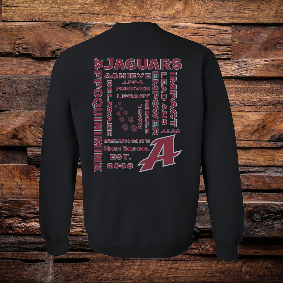 Appo Word Cloud Crewneck Sweatshirt
