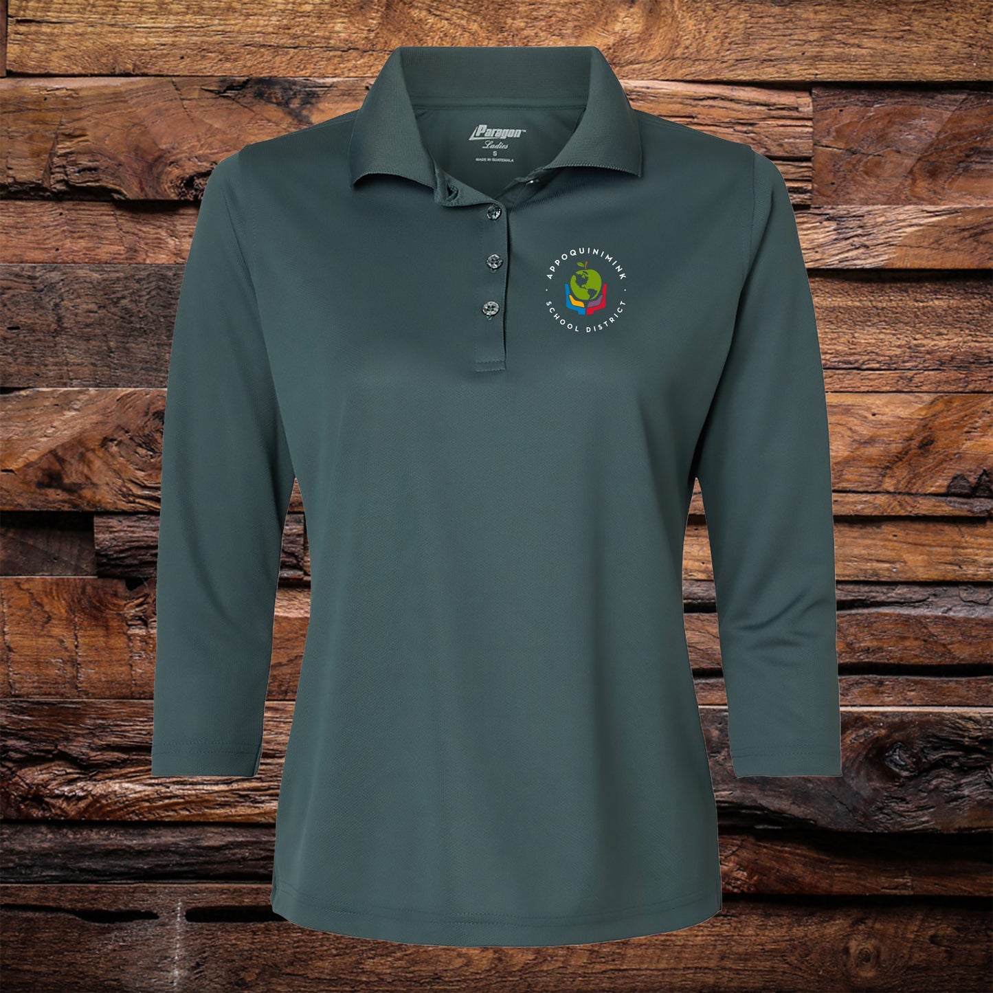 Ladies District 3/4 Sleeve Polo
